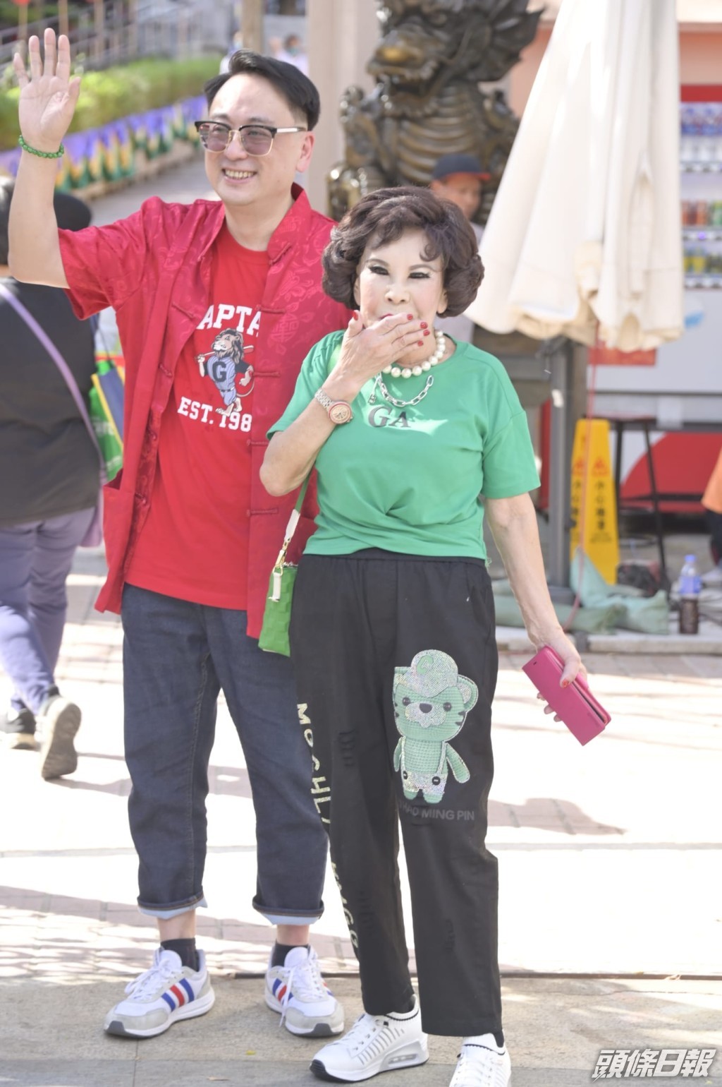 夏蕙姨個樣好唔捨得。